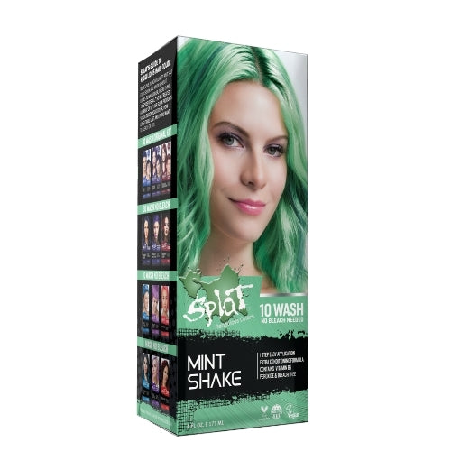 Splat Mint Shake Green Hair Dye Temporary 10 Wash