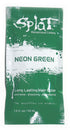 Splat Neon Green Semi-Permanent Hair Dye 1.5 oz Single Foil Packet 