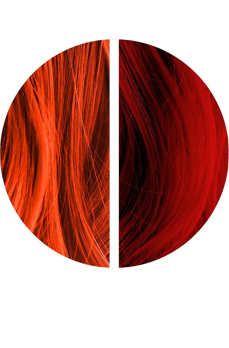 Splat Hair Dye Red Ombre Hair Color Kit with Bleach