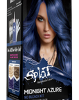 Splat Midnight, No Bleach, Blue Semi-Permanent Hair Color Kit – Midnight Azure