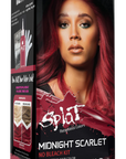 Midnight Scarlet No Bleach Red Semi-Permanent Hair Dye Kit