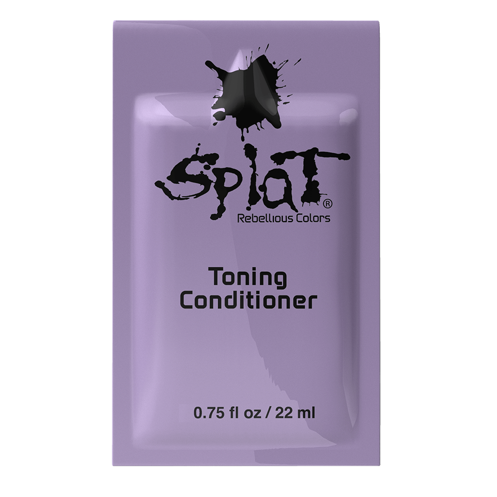 A box of Splat Hair Color&#39;s Toning Conditioner