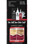 Whipped Cherry: Original Cherry Red Semi-Permanent Hair Dye Complete Kit with Bleach