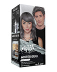 Winter Grey: Original Grey Semi-Permanent Hair Dye Complete Kit with Bleach